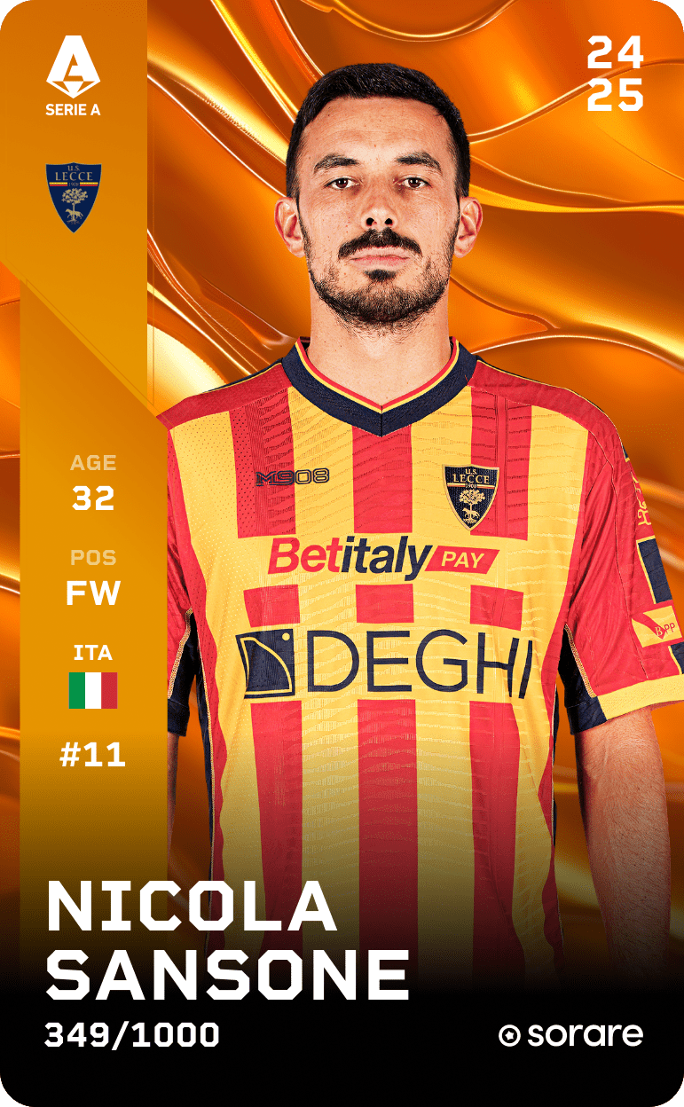 Nicola Sansone 2024-25 • Limited 349/1000