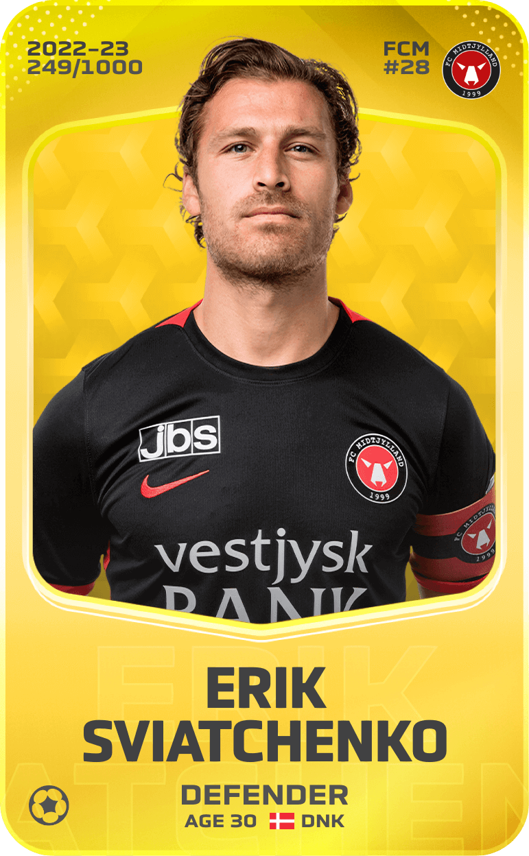 Erik Sviatchenko 2022-23 • Limited 249/1000