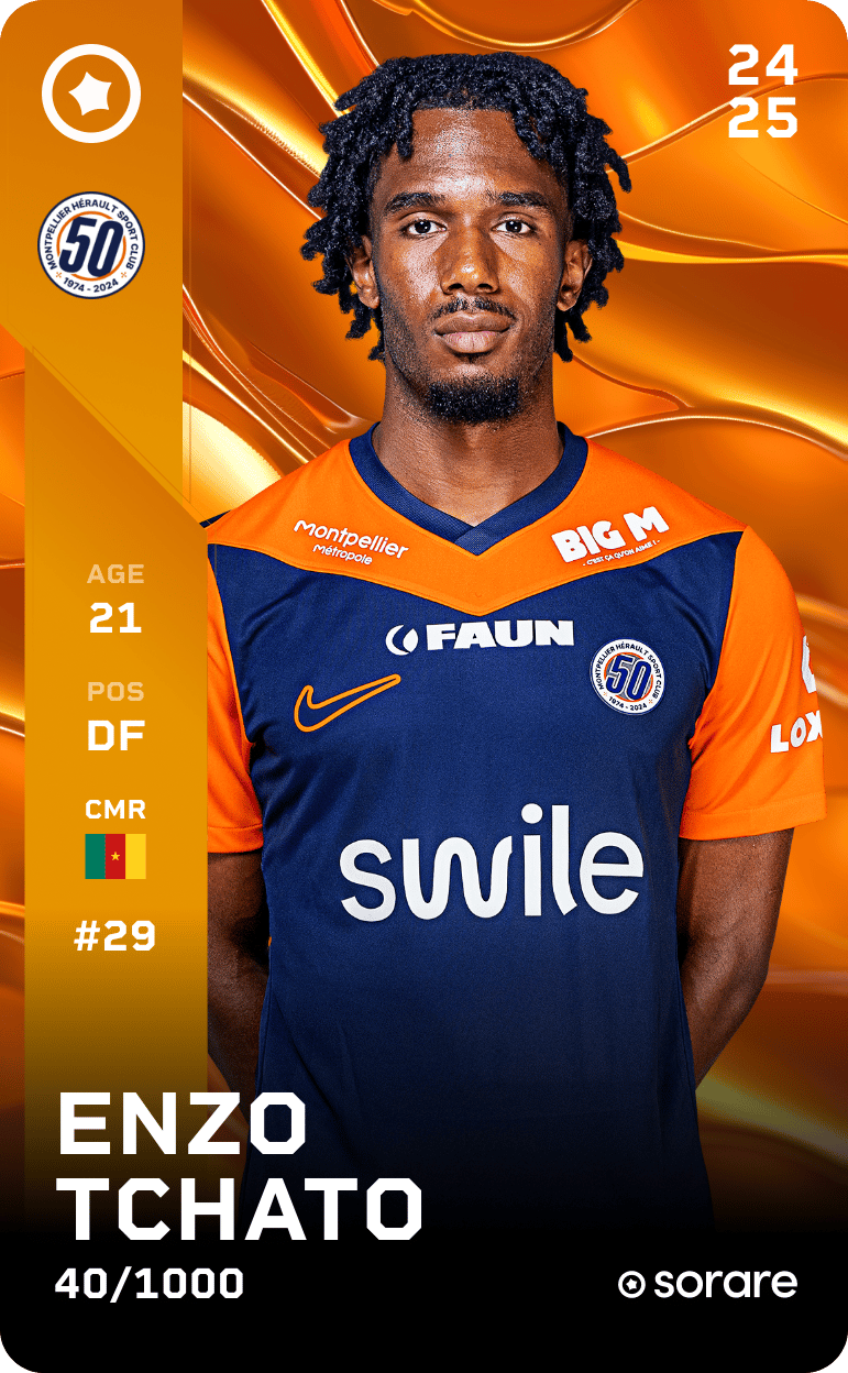 Enzo Tchato 2024-25 • Limited 40/1000
