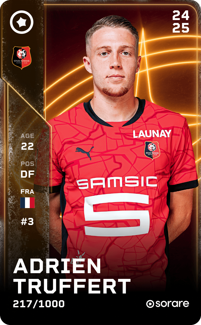Adrien Truffert 2024-25 • Limited 217/1000
