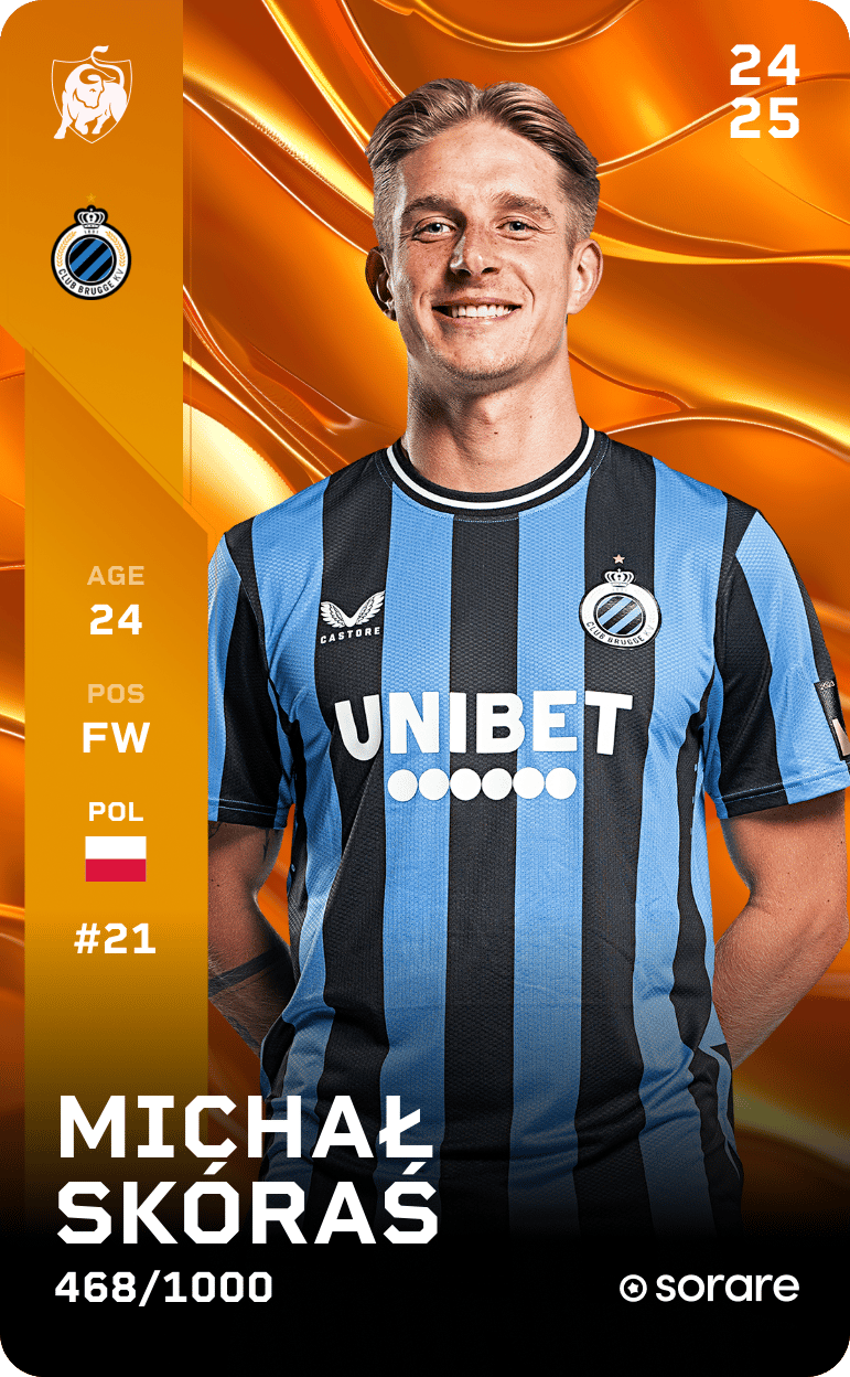 Michał Skóraś 2024-25 • Limited 468/1000