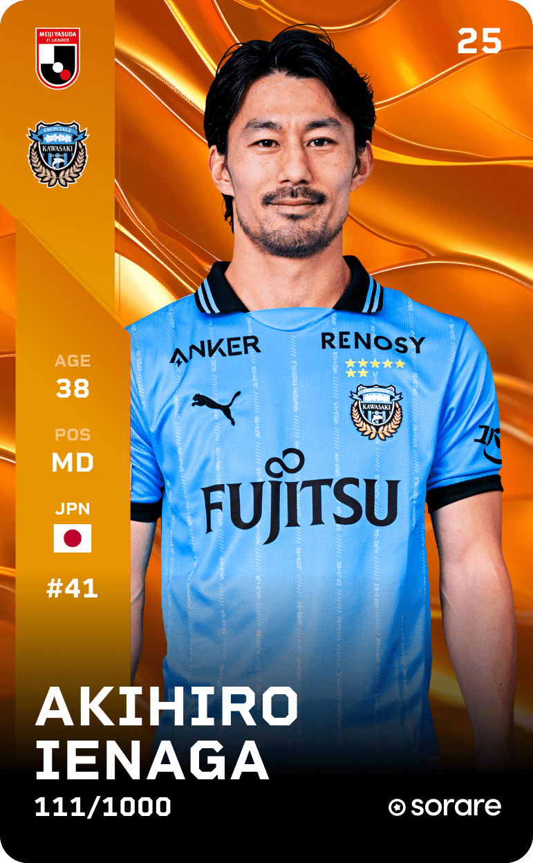 Akihiro Ienaga 2025-26 • Limited 111/1000