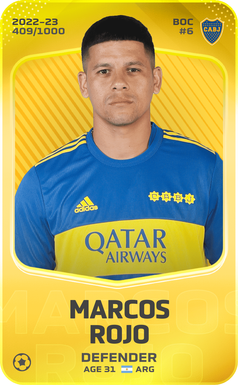 Marcos Rojo 2022-23 • Limited 409/1000