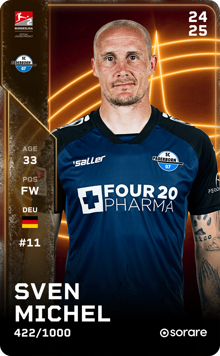 Sven Michel 2024-25 • Limited 422/1000