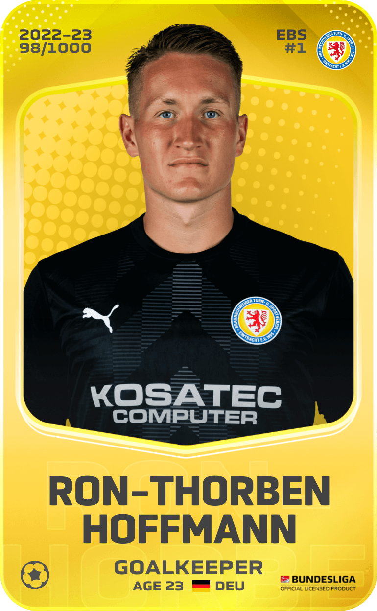 Ron-Thorben Hoffmann 2022-23 • Limited 98/1000