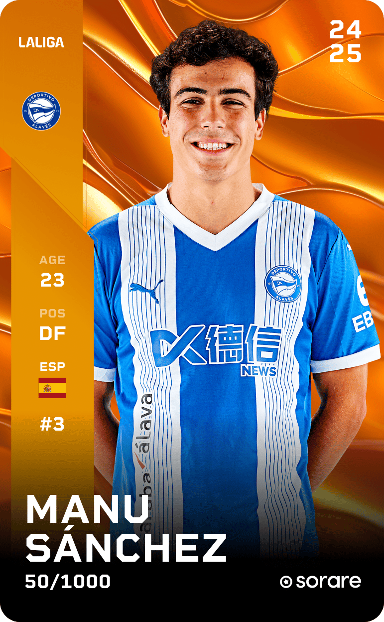 Manu Sánchez 2024-25 • Limited 50/1000
