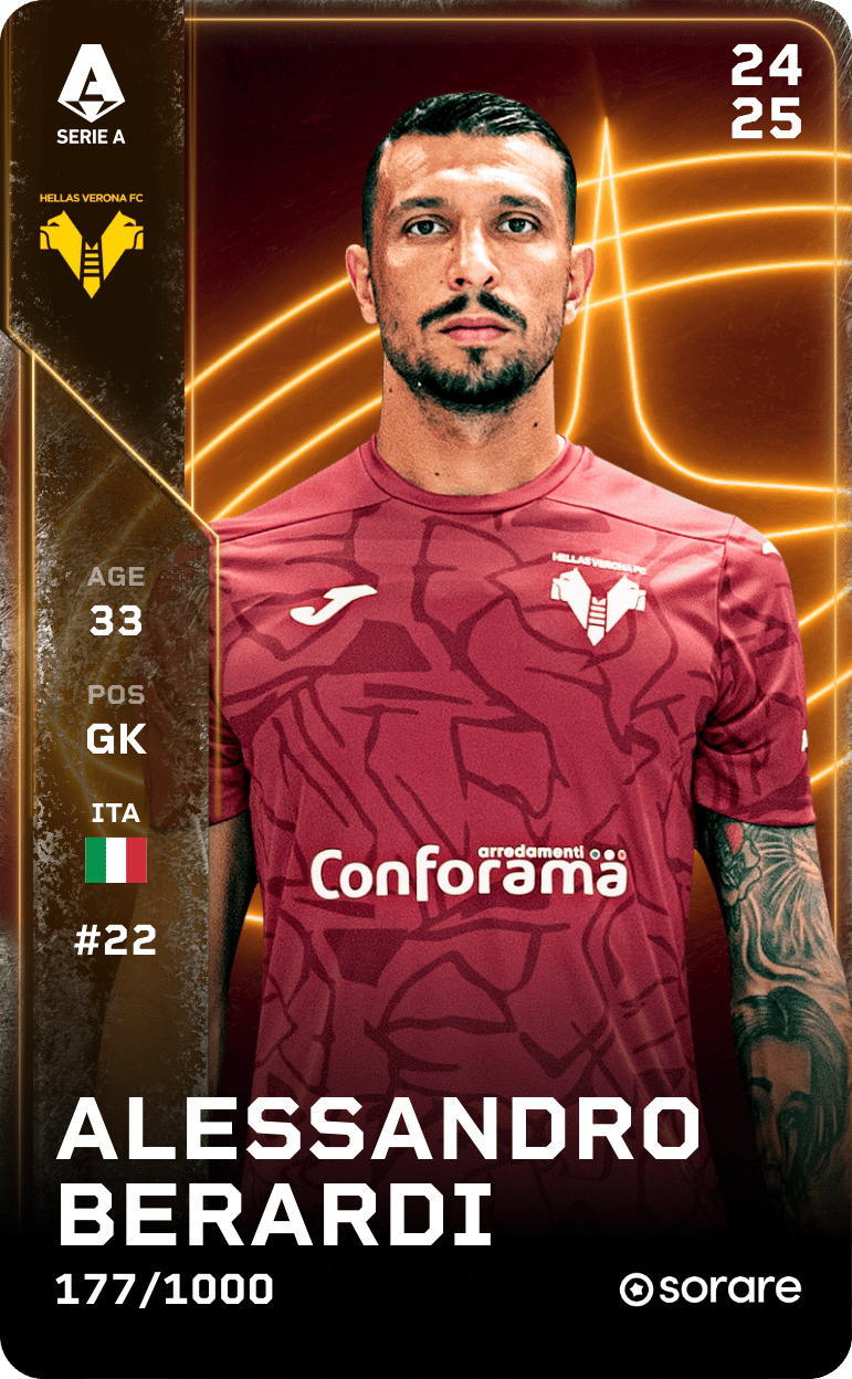 Alessandro Berardi 2024-25 • Limited 177/1000