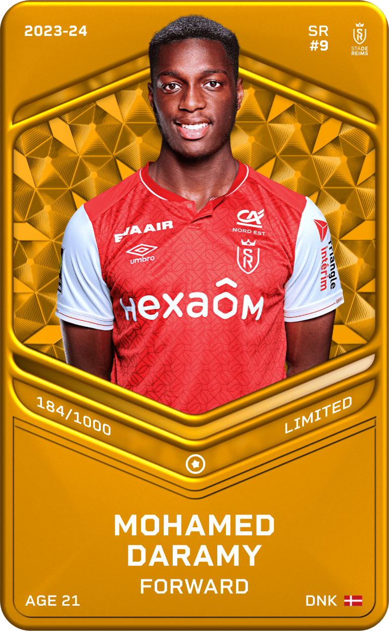 Mohamed Daramy 2023-24 • Limited 184/1000