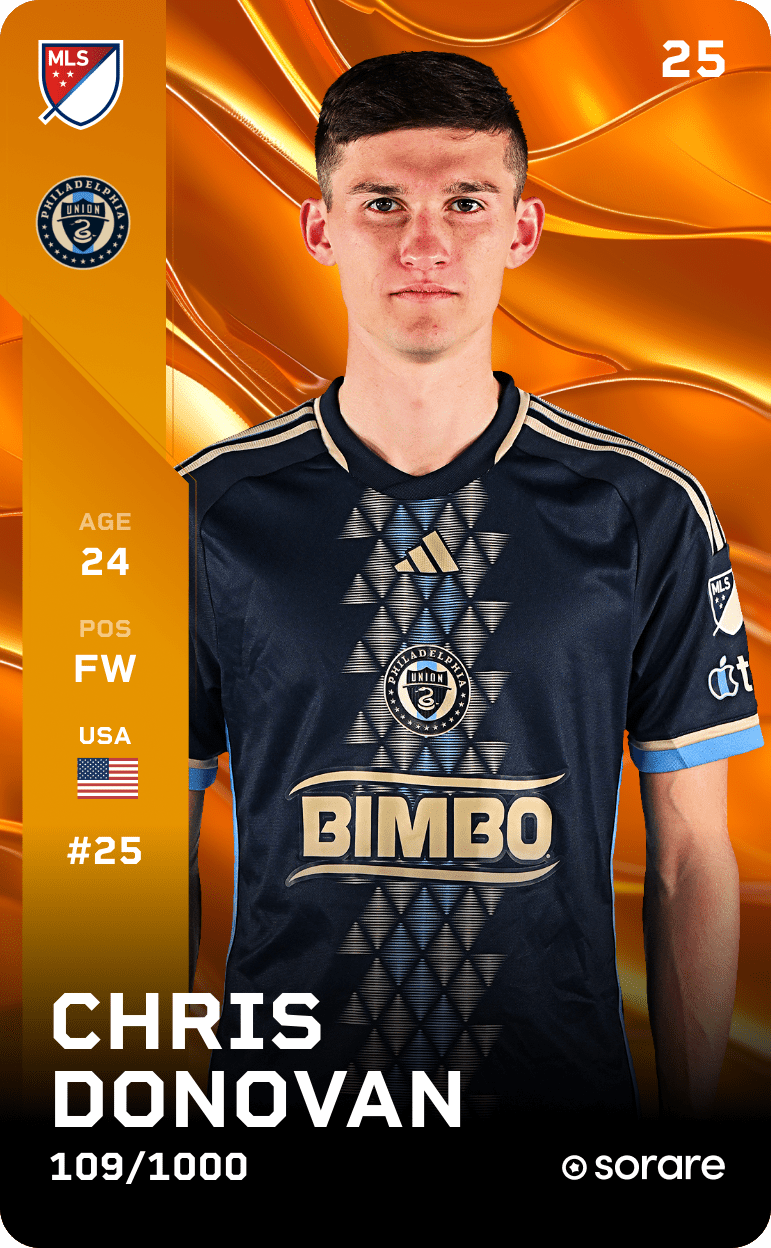 Chris Donovan 2025-26 • Limited 109/1000
