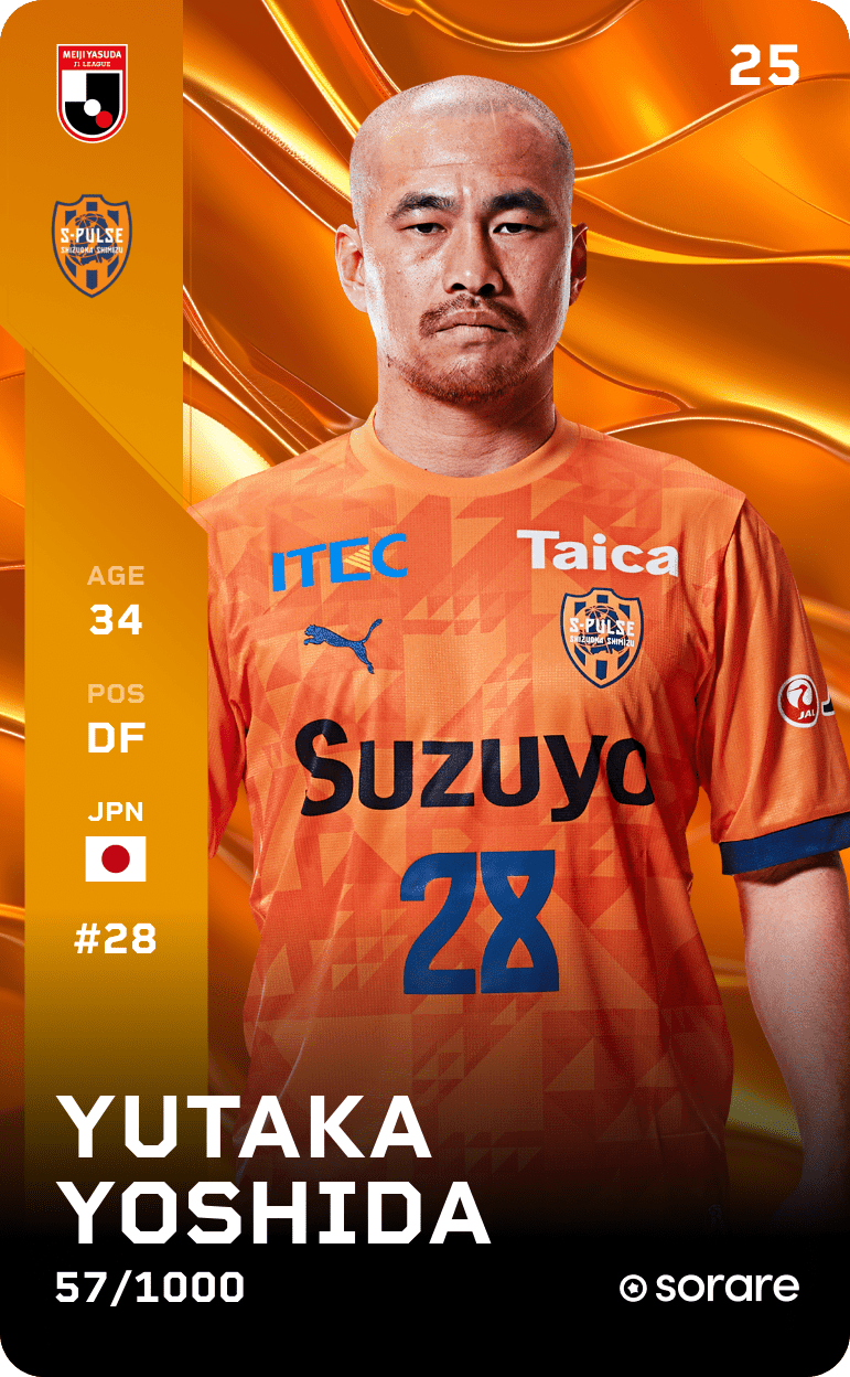 Yutaka Yoshida 2025-26 • Limited 57/1000