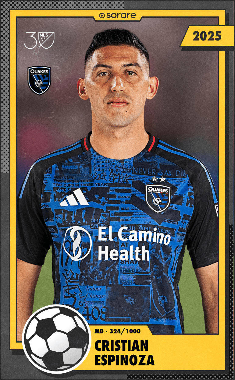 Cristian Espinoza 2025-26 • Limited 324/1000