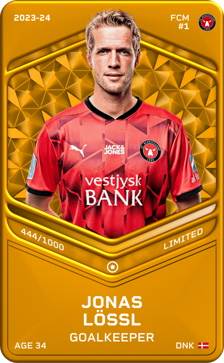 Jonas Lössl 2023-24 • Limited 444/1000