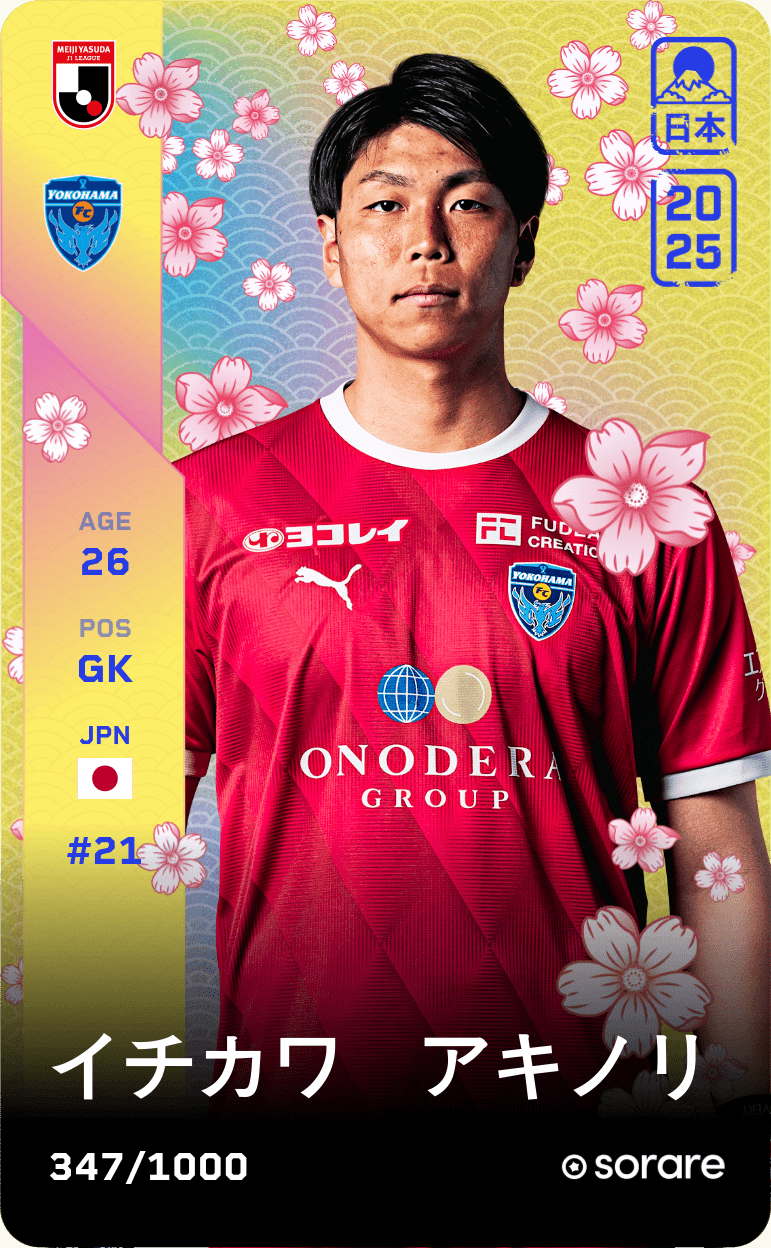 Akinori Ichikawa 2025-26 • Limited 347/1000