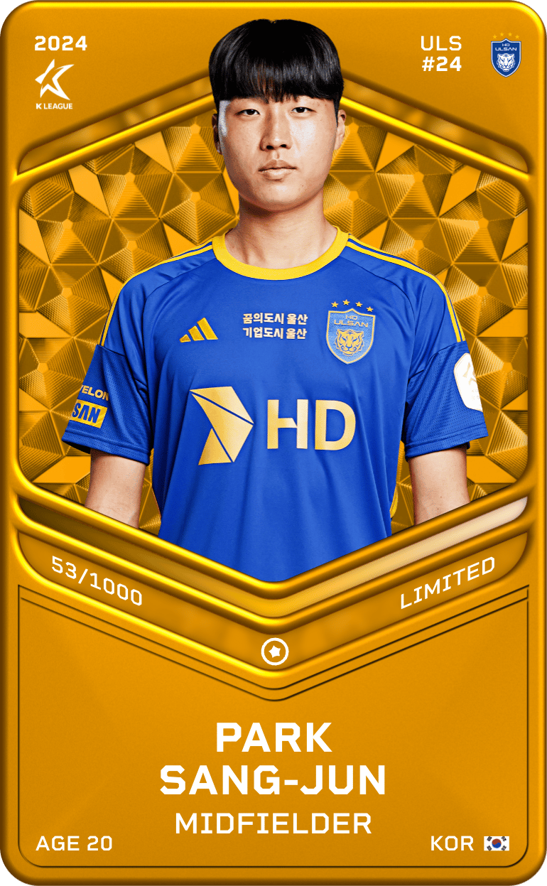 Park Sang-Jun 2024-25 • Limited 53/1000