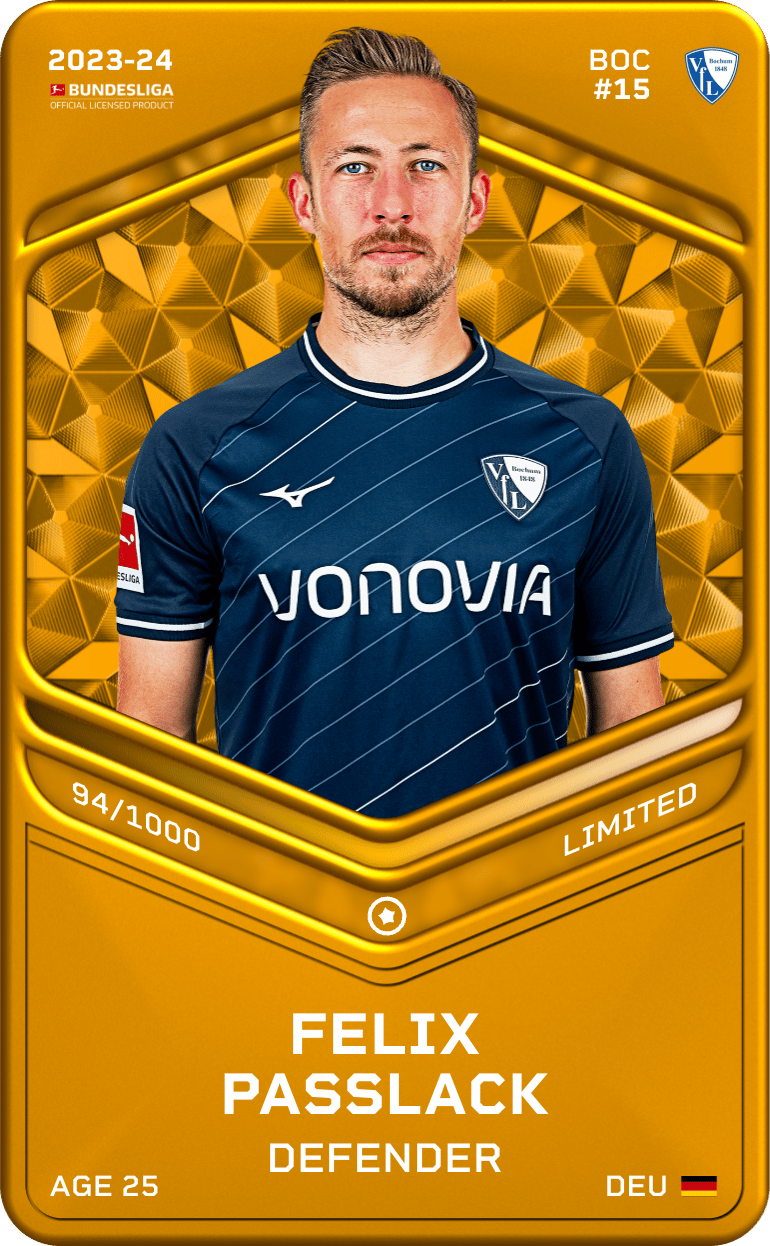 Felix Passlack 2023-24 • Limited 94/1000