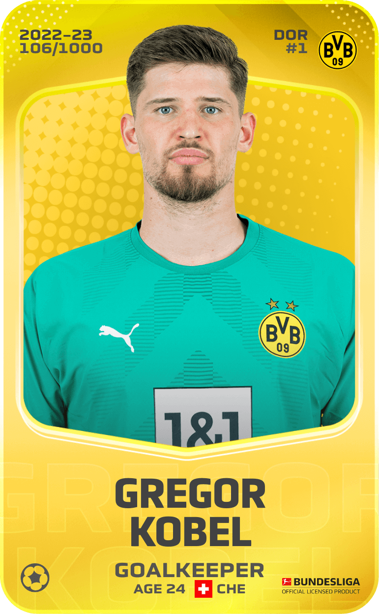 Gregor Kobel 2022-23 • Limited 106/1000