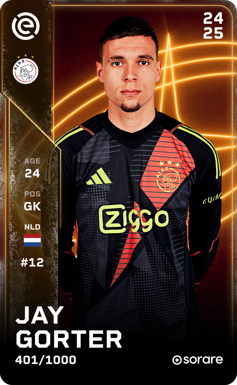 Jay Gorter 2024-25 • Limited 401/1000