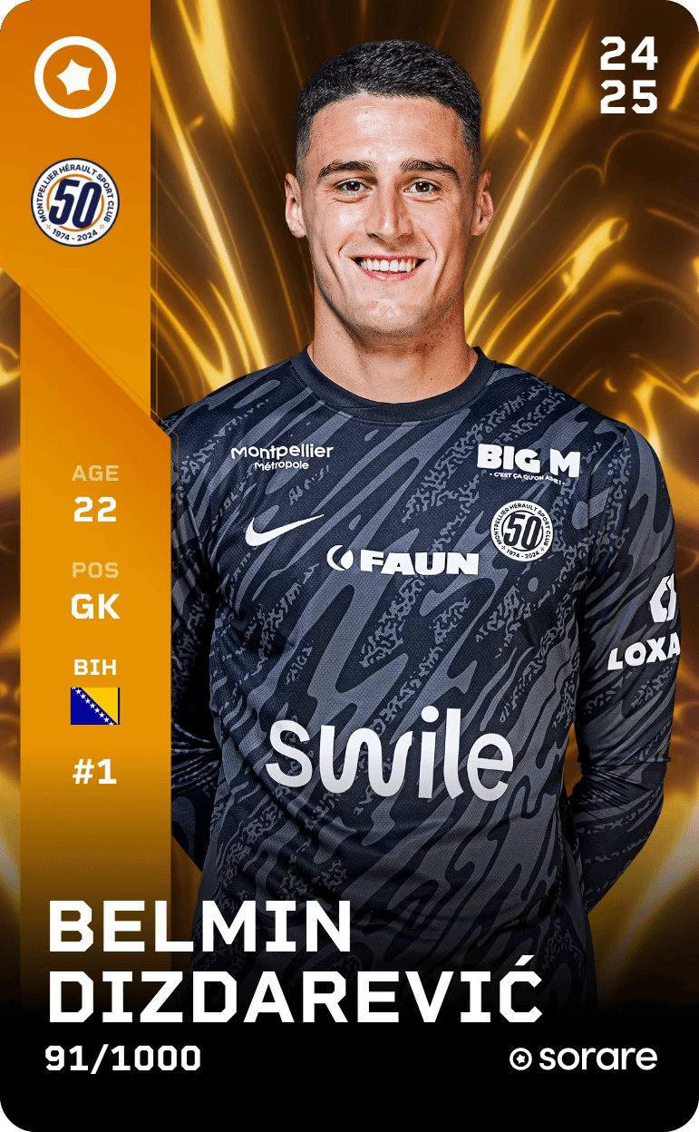 Belmin Dizdarević 2024-25 • Limited 91/1000