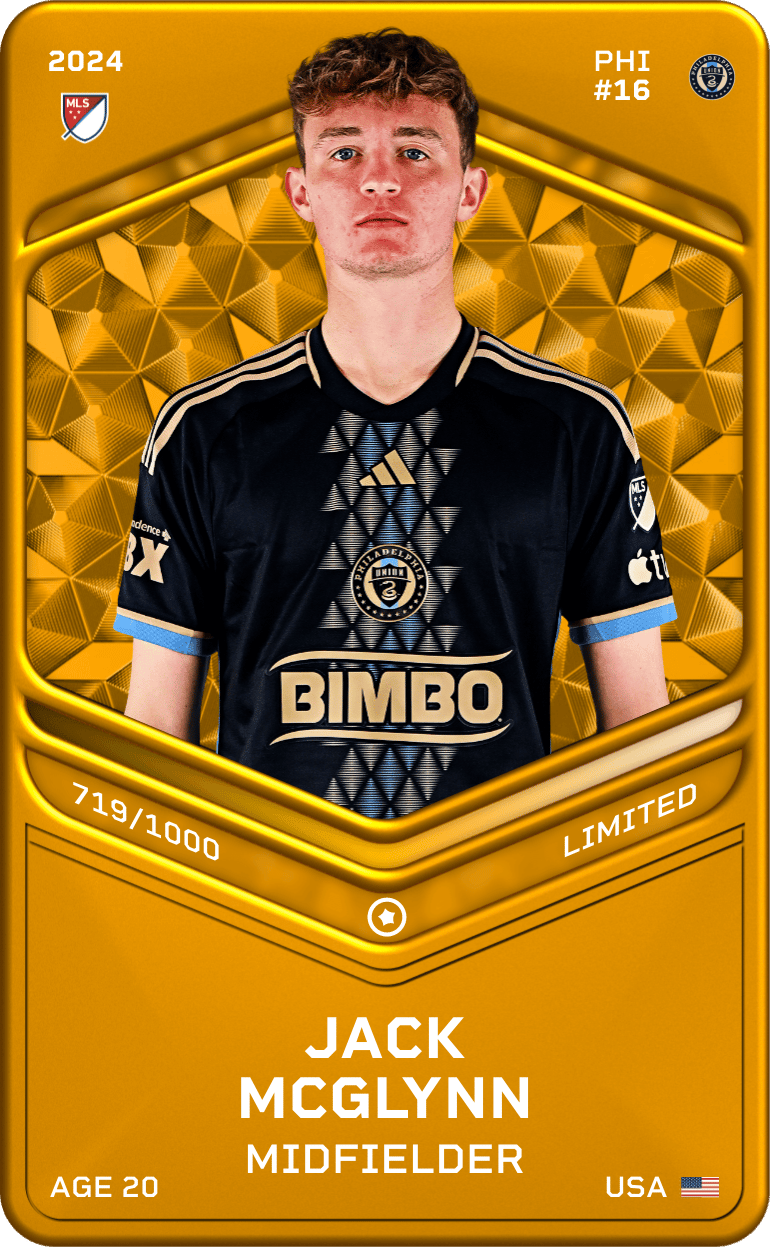 Jack McGlynn 2024-25 • Limited 719/1000