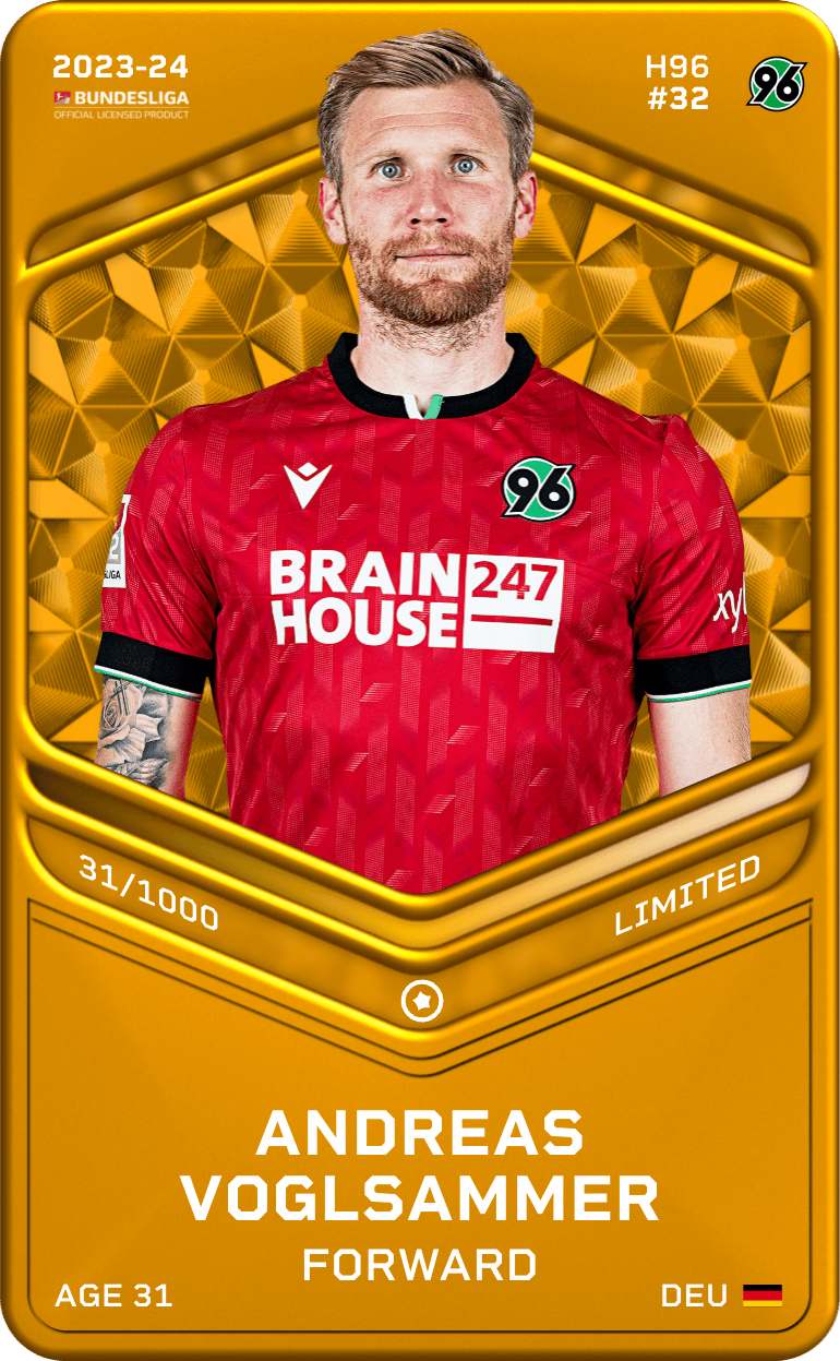 Andreas Voglsammer 2023-24 • Limited 31/1000