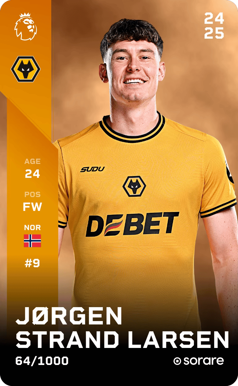 Jørgen Larsen 2024-25 • Limited 64/1000