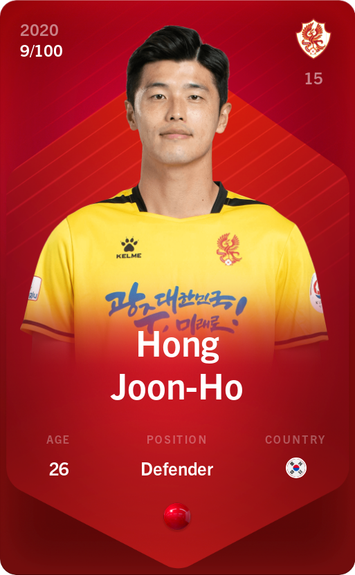 Sorare - Sorare Official - Hong Joon-Ho 2020-21 • Rare 9/100 - NFT # 23771141880668617782829523358139310316641893187070629823768218204878648065151