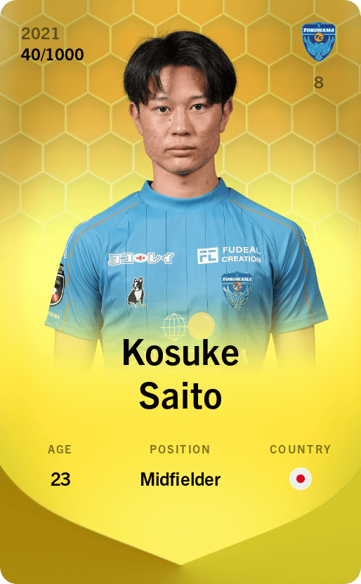 Kosuke Saito 2021-22 • Limited 40/1000