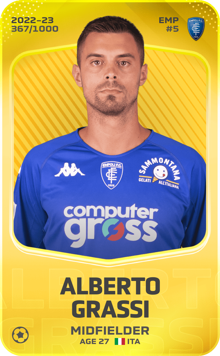 Alberto Grassi 2022-23 • Limited 367/1000