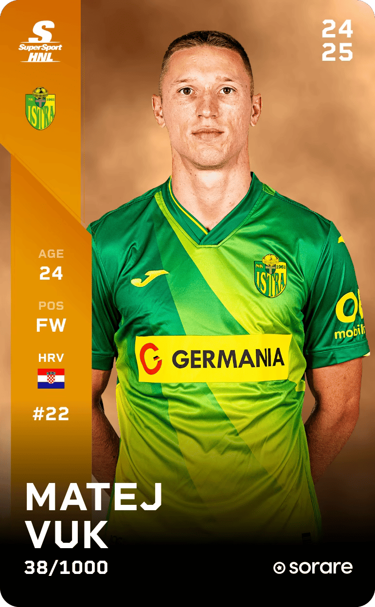 Matej Vuk 2024-25 • Limited 38/1000