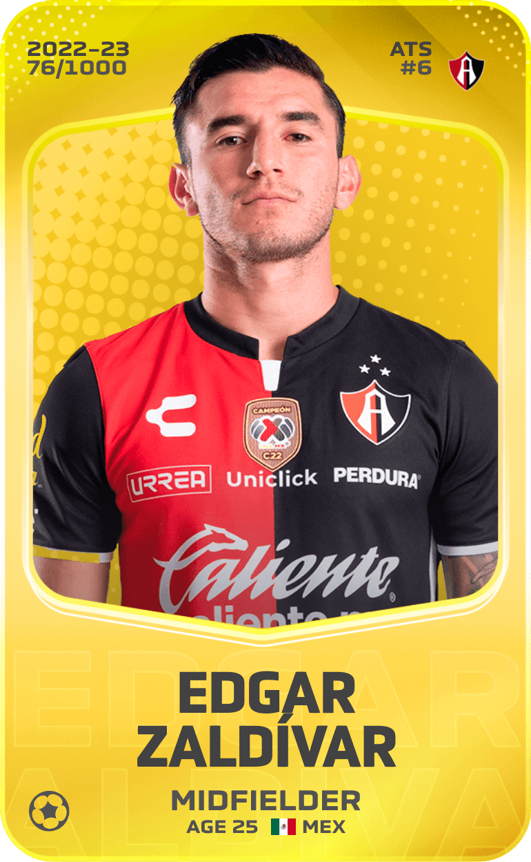 Edgar Zaldívar 2022-23 • Limited 76/1000