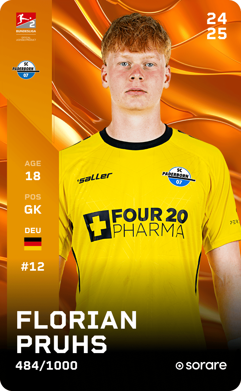 Florian Pruhs 2024-25 • Limited 484/1000