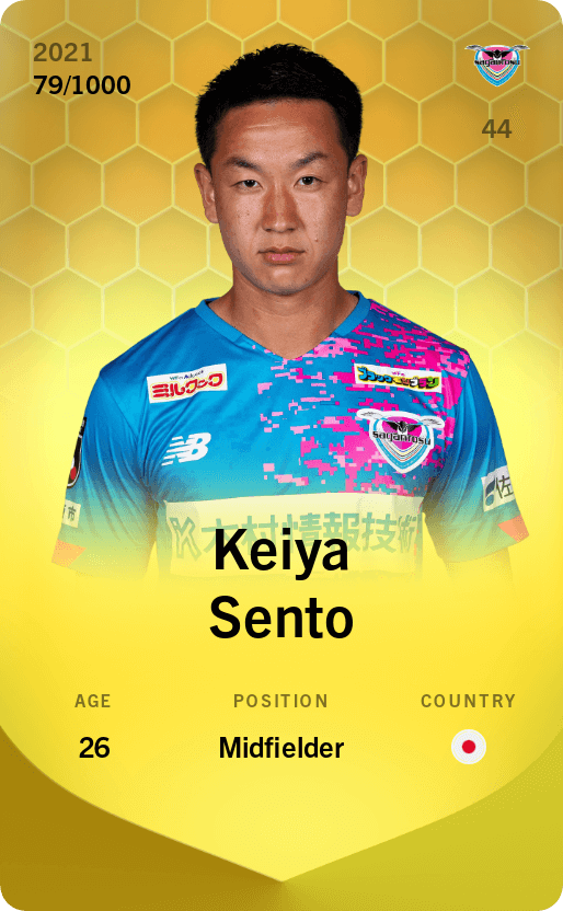 Keiya Sento 2021-22 • Limited 79/1000