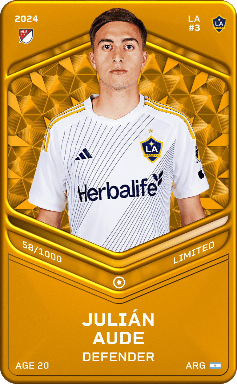 Julián Aude 2024-25 • Limited 58/1000