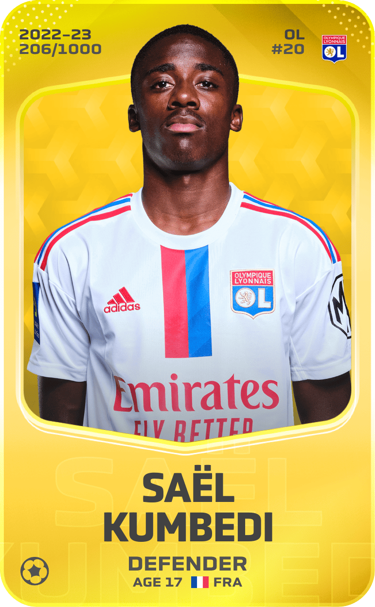 Saël Kumbedi 2022-23 • Limited 206/1000