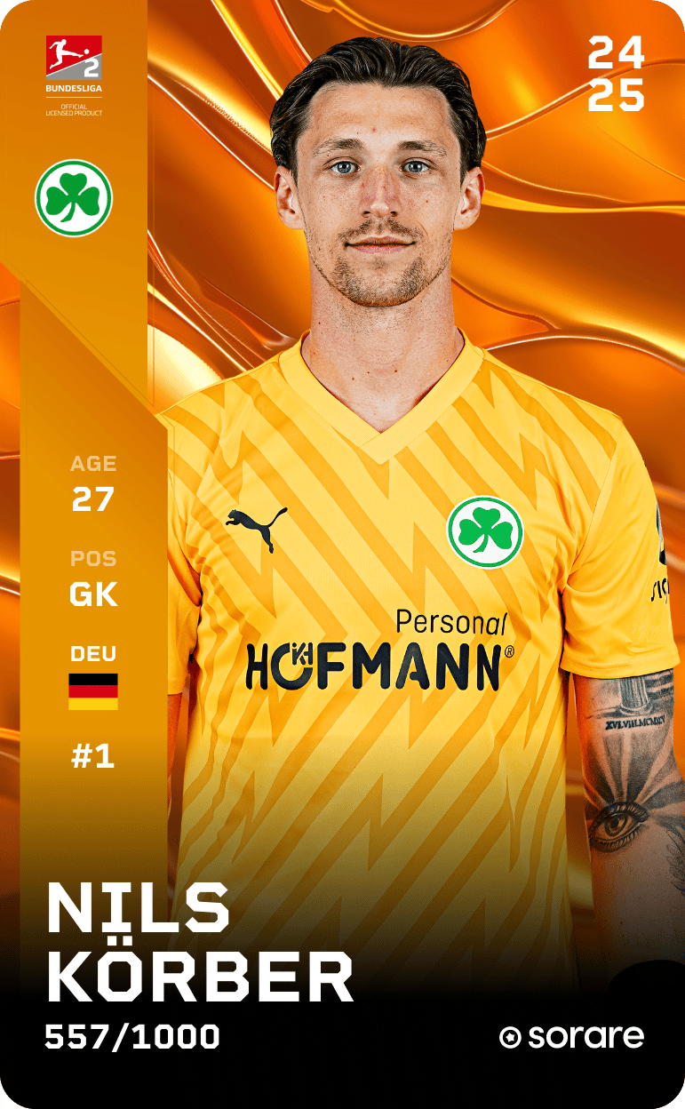 Nils-Jonathan Körber 2024-25 • Limited 557/1000
