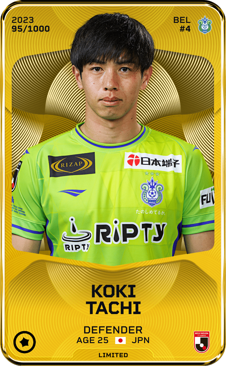 Koki Tachi 2023-24 • Limited 95/1000