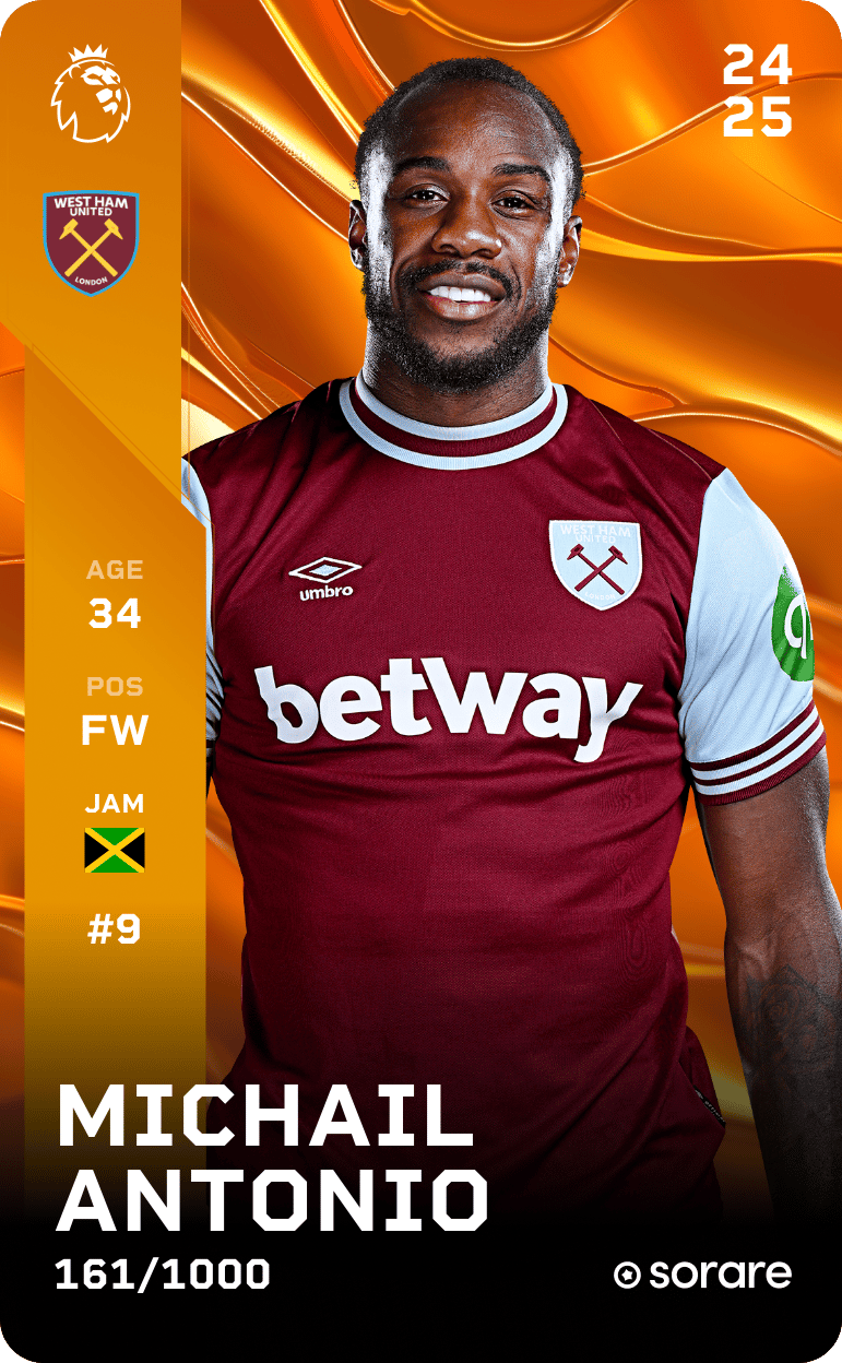 Michail Antonio 2024-25 • Limited 161/1000