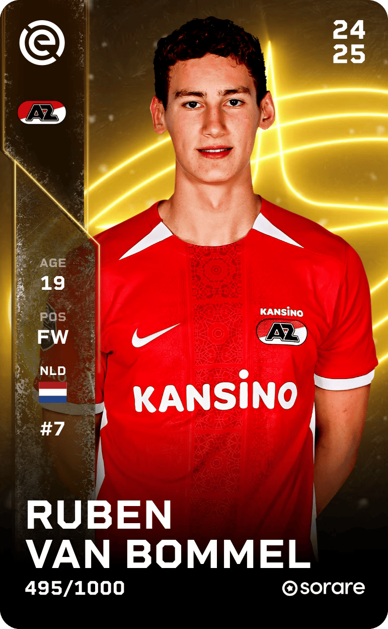 Ruben van Bommel 2024-25 • Limited 495/1000