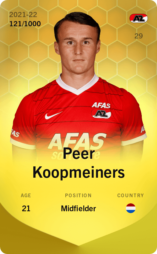 Peer Koopmeiners 2021-22 • Limited 121/1000