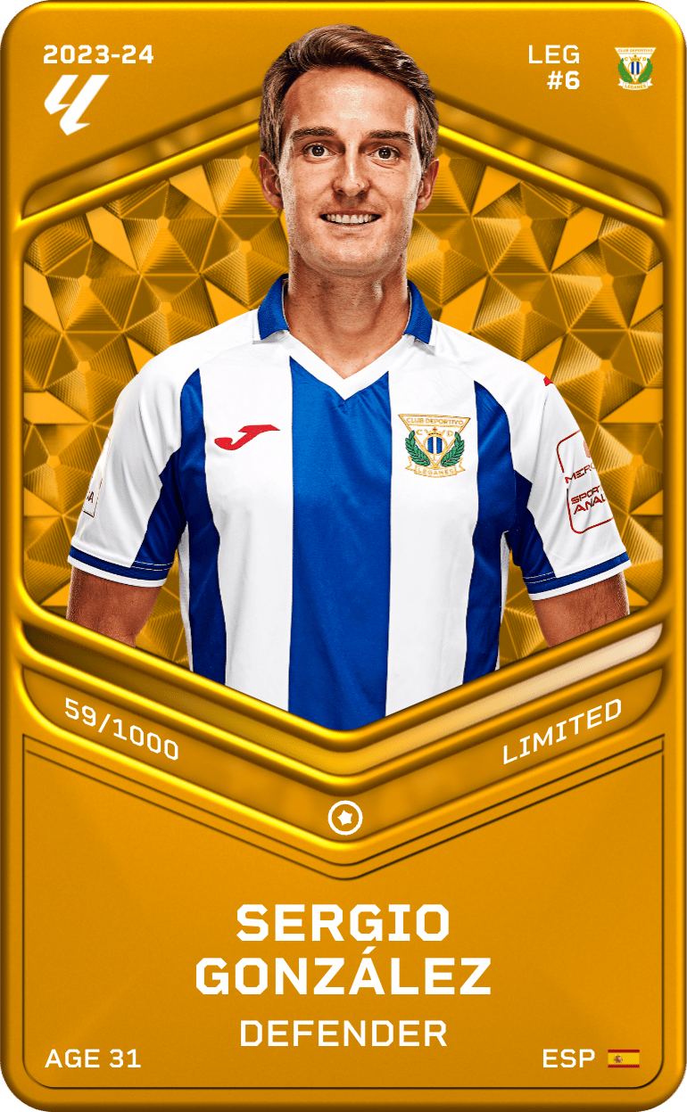 Sergio González 2023-24 • Limited 59/1000