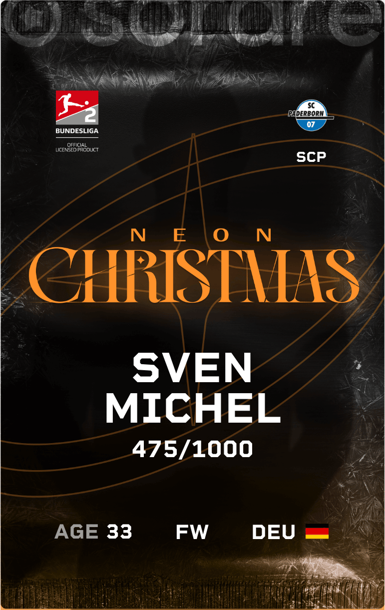 Sven Michel 2024-25 • Limited 475/1000