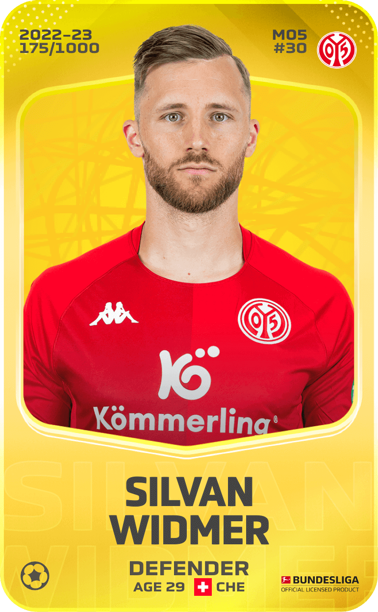 Silvan Widmer 2022-23 • Limited 175/1000