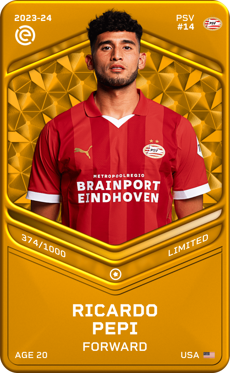 Ricardo Pepi 2023-24 • Limited 374/1000