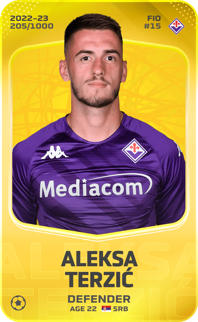 Aleksa Terzić 2022-23 • Limited 205/1000