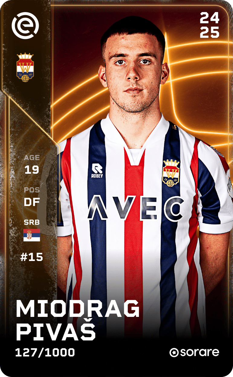 Miodrag Pivaš 2024-25 • Limited 127/1000