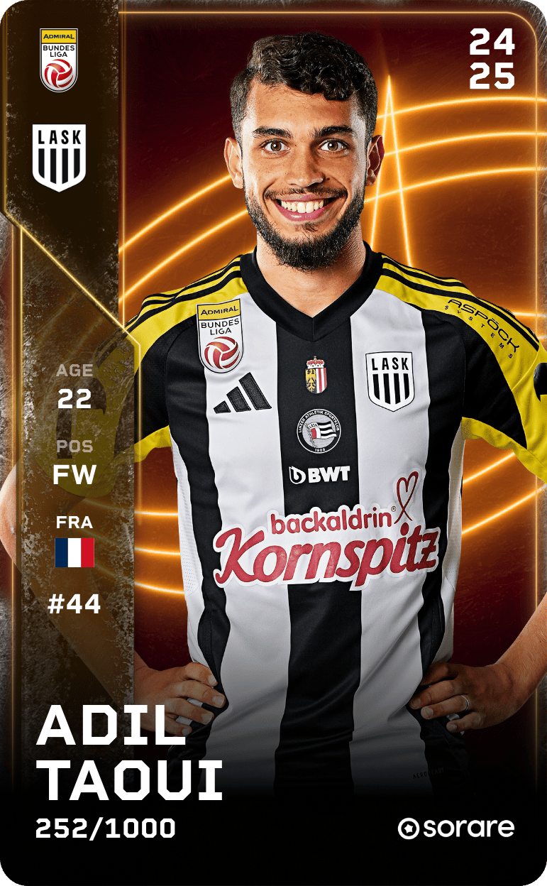 Adil Taoui 2024-25 • Limited 252/1000