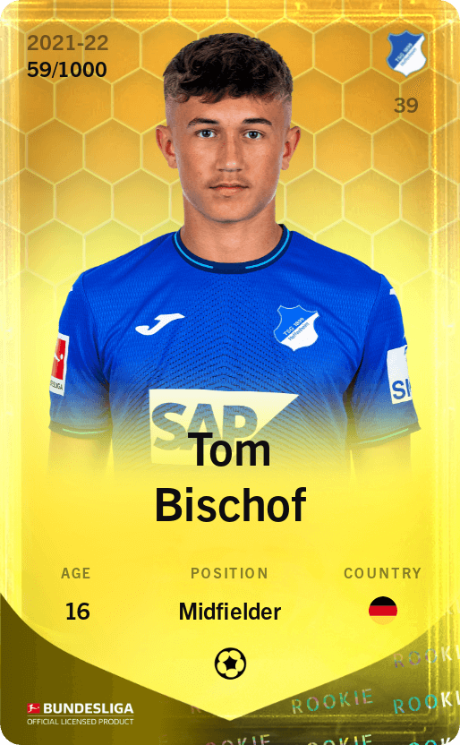 Tom Bischof 2021-22 • Limited 59/1000