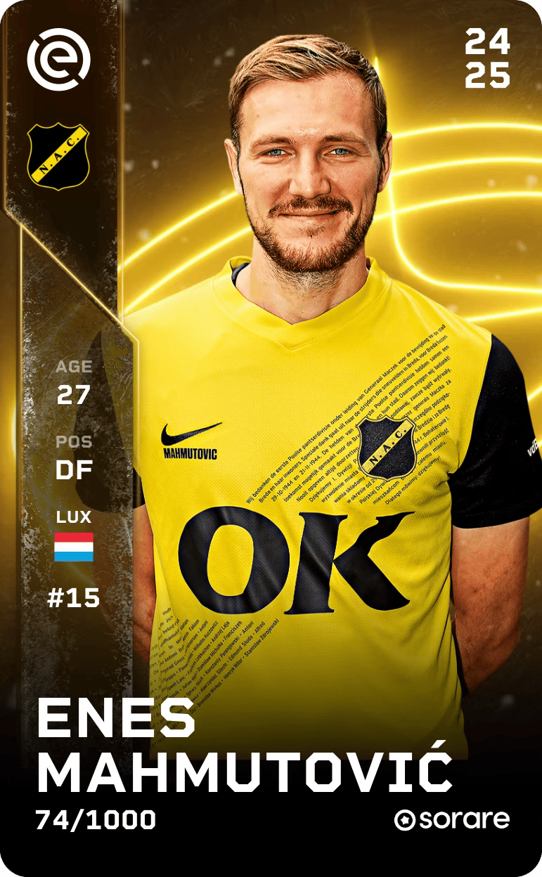 Enes Mahmutović 2024-25 • Limited 74/1000