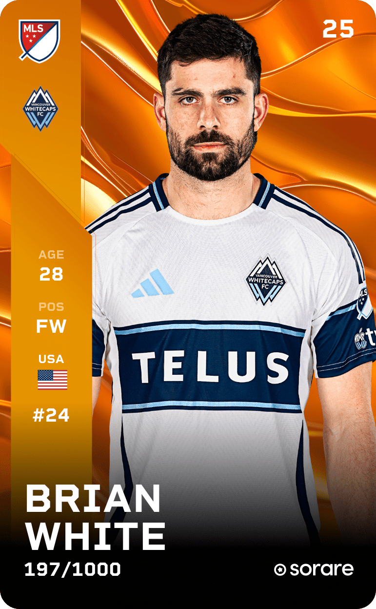 Brian White 2025-26 • Limited 197/1000