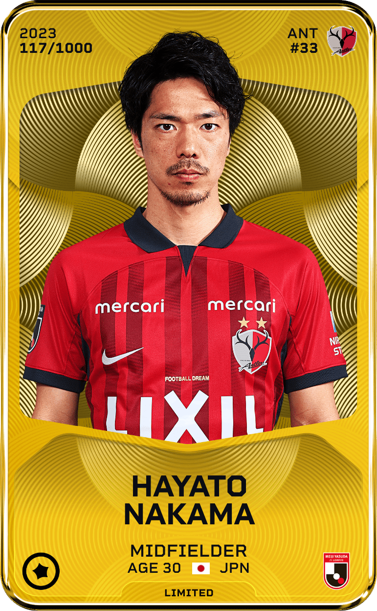 Hayato Nakama 2023-24 • Limited 117/1000